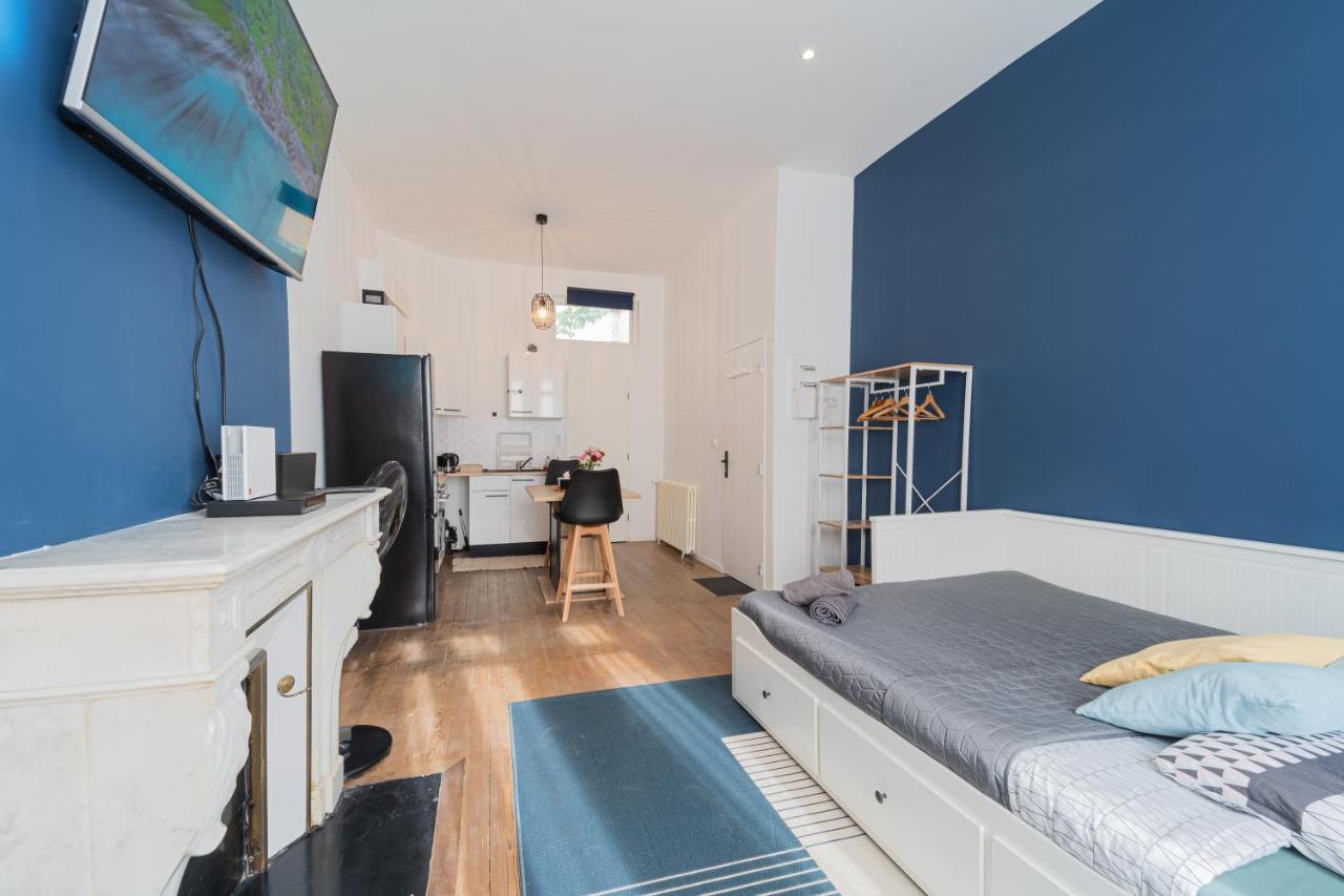 Sweet Blue T1 Gare Libourne Apartment ภายนอก รูปภาพ
